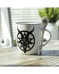 Baphomet Mug and Spoon Set