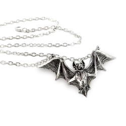 Om Strygia Gothic Bat Pendant