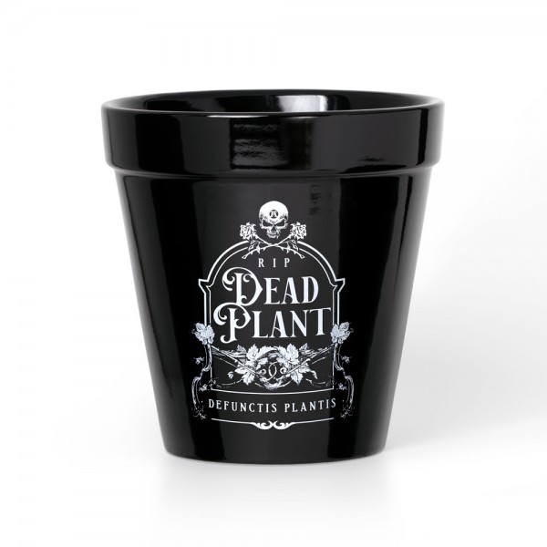 Dead Plant Gothic Pot