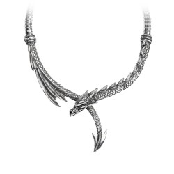 Dragons Lure Pewter Necklace