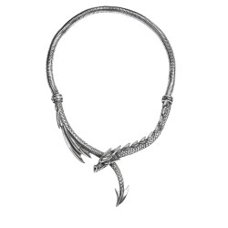 Dragons Lure Pewter Necklace