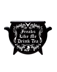 Freaks Like Me Ceramic Cauldron Coaster