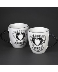 Love Birds Couple Mug Set