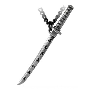 Bushido Pewter Necklace