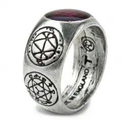 AGLA Kaballah Pewter Ring