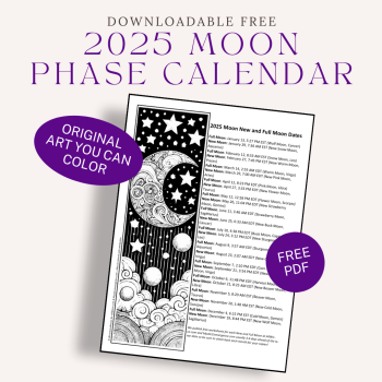 2025 Moon Phase Calendar