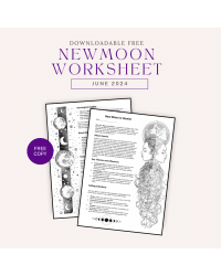 New Moon in Gemini Free Worksheet