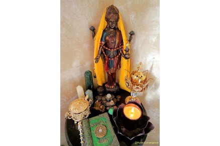 build a prosperity altar to invite abundance into your life