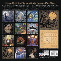 Magical Moon Wall Calendar 2025