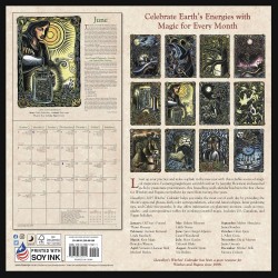 Witches Wall Calendar Llewellyn Annual 2025