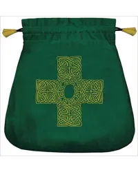 Celtic Cross Velvet Bag