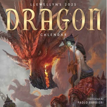 Dragon Wall Calendar - Llewellyn's Annual 2025