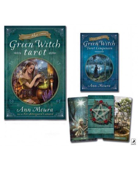 The Green Witch Tarot Kit - Ann Moura, Kiri Ostergaard Leonard - Tarot 