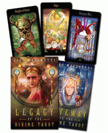 Legacy of the Divine Gorgeous Tarot Card Deck and Book Set - Marchetti