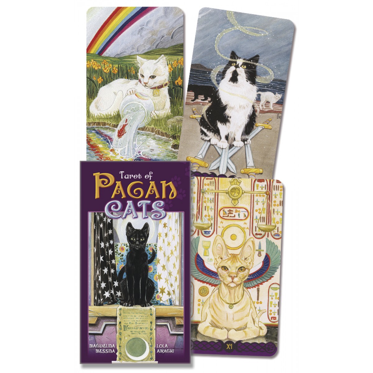 Tarot of Pagan Cats Cards with Booklet, Divination Deck