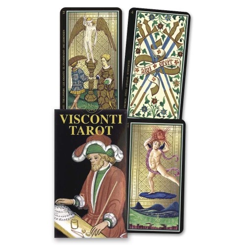 Visconti Italian Renaissance Historical Tarot Deck - Mini Size Tarot Cards