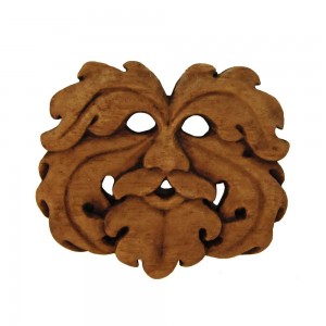 Oak King Pagan Wall Plaque