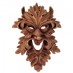 Leafman Pagan Greenman Wall Plaque