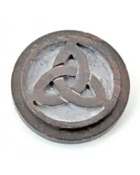 Triquetra SoapStone Altar Paten Tile