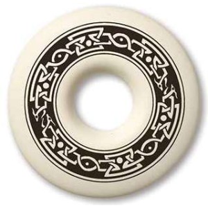 Celtic Serpent Annulus Porcelain Necklace