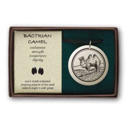 Bactrian Camel Pathfinder Animal Totem Porcelain Necklace