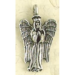 Angel of Wisdom Pewter Necklace