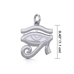 Eye of Horus Silver Charm