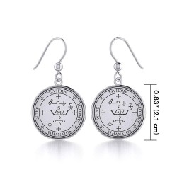 Archangel Michael Sigil Small Earrings