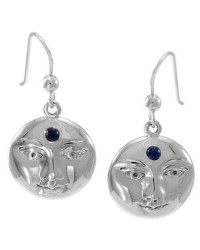 Blue Moon Sterling Earrings