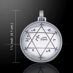 Seal of Solomon Make Garments Auspicious  Magical Pendant