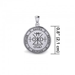 Archangel Raziel Sigil Small Pendant