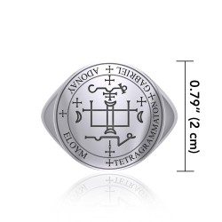 Archangel Gabriel Sigil Signet Ring