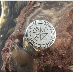 Archangel Raziel Sigil Signet Ring