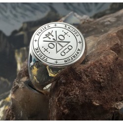 Archangel Raziel Sigil Signet Ring