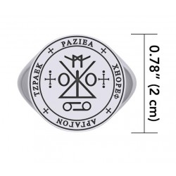 Archangel Raziel Sigil Signet Ring