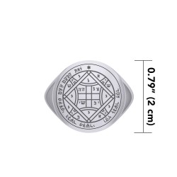 Solomon Seal of Love Signet Ring