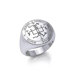 Archangel Gabriel Sigil Signet Ring