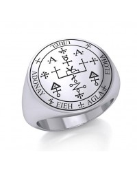 Archangel Uriel Sigil Signet Ring