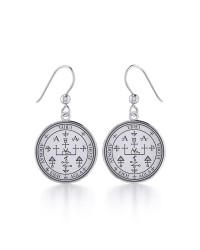 Archangel Uriel Sigil Small Earrings