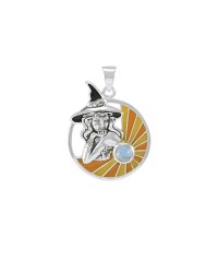 Bewitched in Salem Sterling Silver Pendant