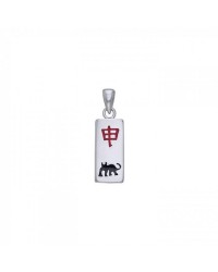 Chinese Astrology Monkey Pendant