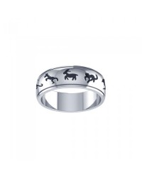 Chinese Astrology Symbol Silver Ring