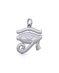 Eye of Horus Silver Charm