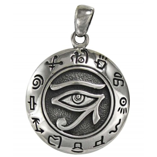 Egyptian horus sold medallion