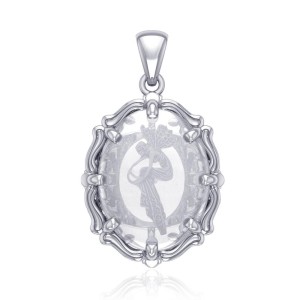 Fairy Natural Clear Quartz Pendant