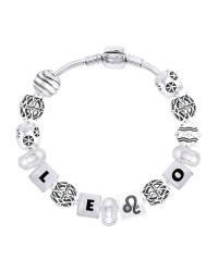 Leo Astrology Bead Bracelet