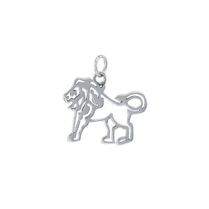 Leo Zodiac Symbol Charm