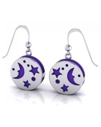 Silver Moon Aromatherapy Earrings