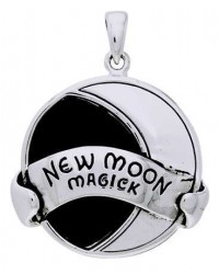 New Moon Magick Sterling Silver Pendant