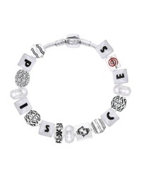 Pisces Astrology Bead Bracelet